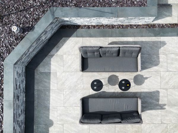 Porcelain Patio Installation