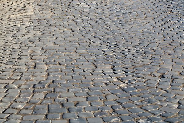 Slate Paver Placement