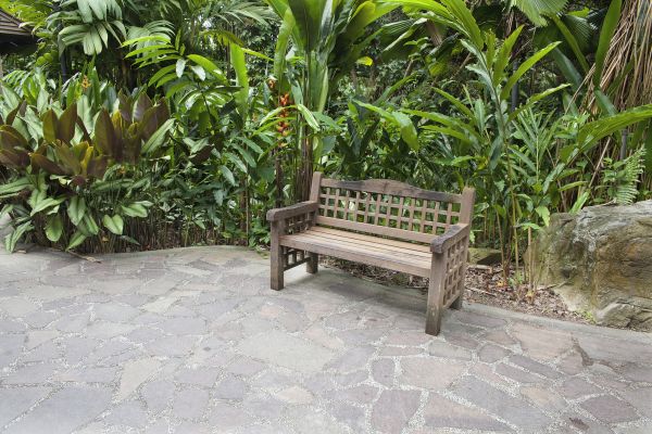 Slate Patio Paver Installation